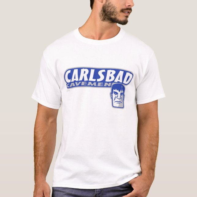 Camiseta básica de los hombres de las cavernas de (Anverso)