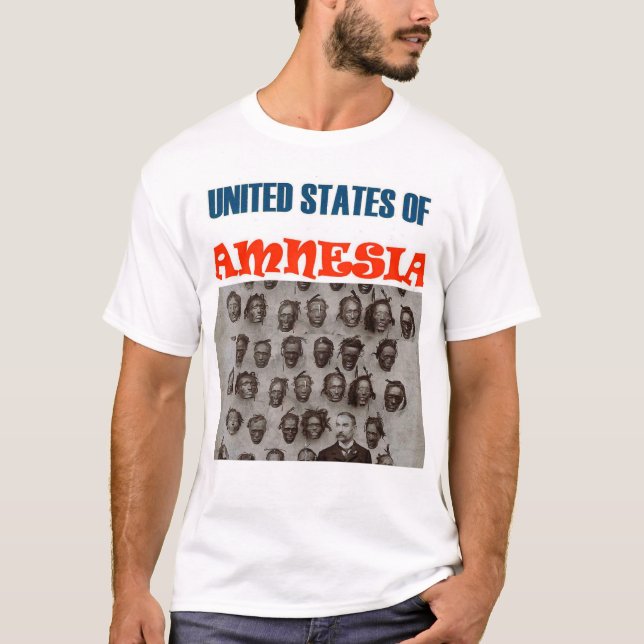 Camiseta básica de los hombres de los Estados Unid (Anverso)