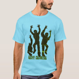 Camiseta básica de los hombres del gargador de tum