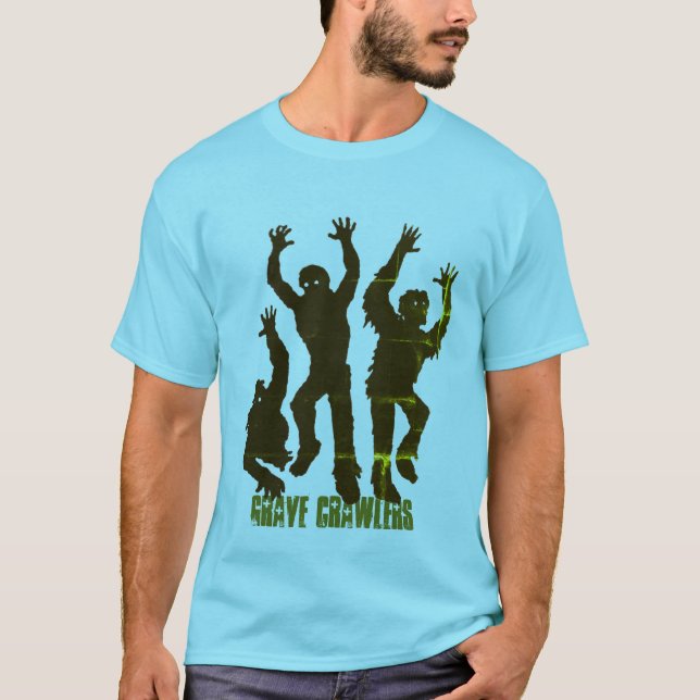 Camiseta básica de los hombres del gargador de tum (Anverso)