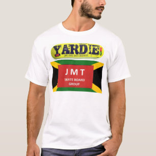 Camiseta básica de los hombres JMT SK8 MERCH YARDI