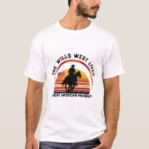 Camiseta básica de los hombres para niños de vaca