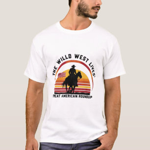 Camiseta básica de los hombres para niños de vaca