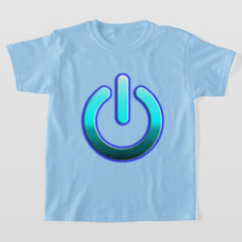 Camiseta básica de los niños con energía de Zer0