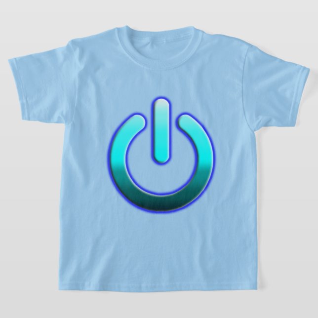 Camiseta básica de los niños con energía de Zer0 (Distribución)