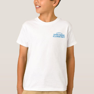 Camiseta básica de los niños elementales de