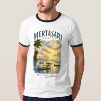 Camiseta Básica de Manga Campana Mertasari Beach B