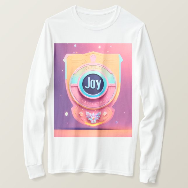 Camiseta básica de manga larga (Anverso del diseño)