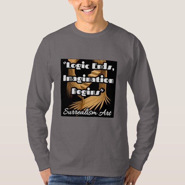 Camiseta básica de manga larga (Anverso)