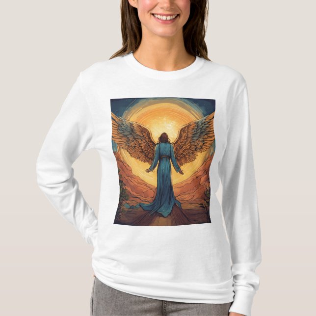 Camiseta básica de manga larga (Anverso)