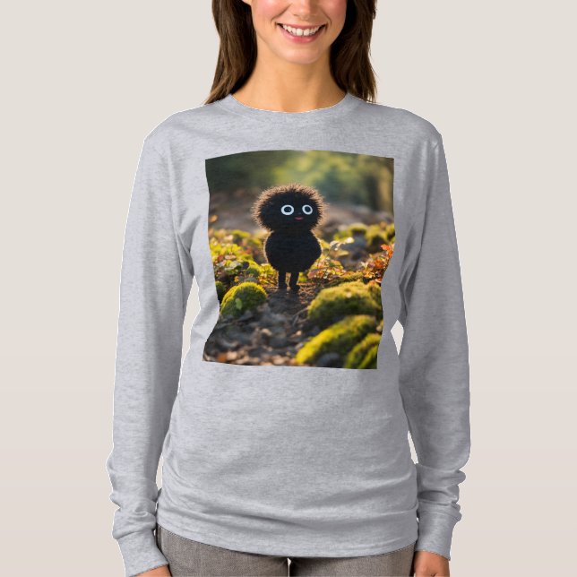 Camiseta básica de manga larga (Anverso)