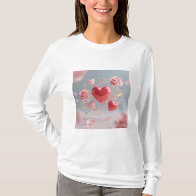 Camiseta básica de manga larga (Anverso)