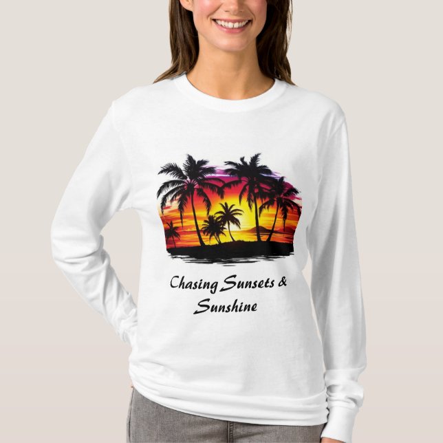 Camiseta básica de manga larga (Anverso)