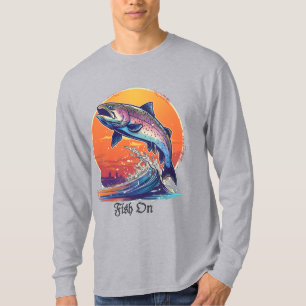 Camiseta básica de manga larga 