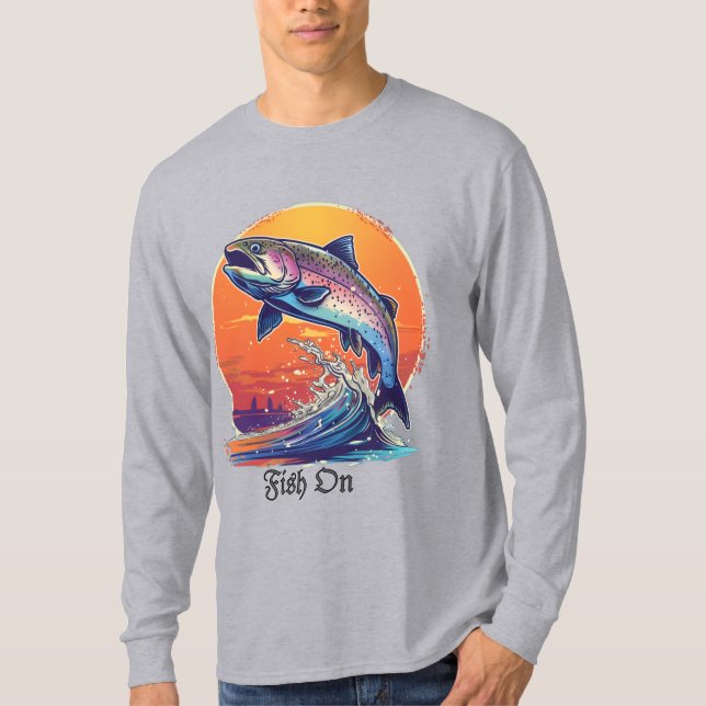 Camiseta básica de manga larga  (Anverso)