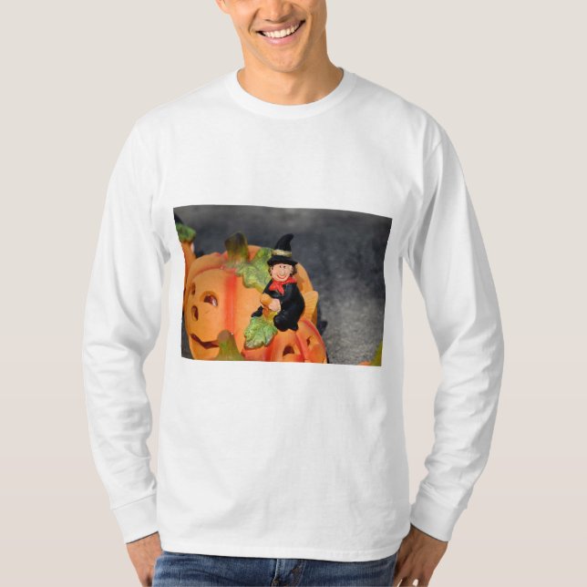 Camiseta básica de manga larga (Anverso)