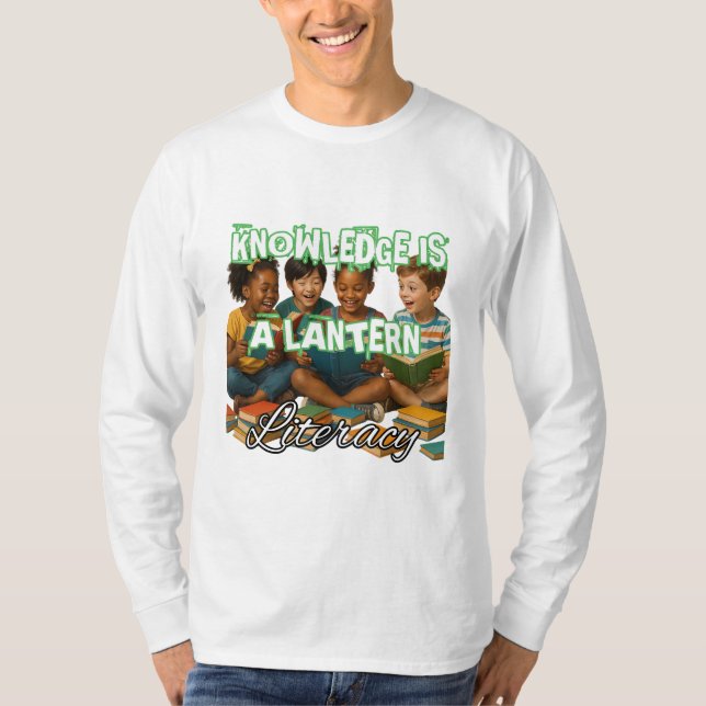 Camiseta básica de manga larga (Anverso)