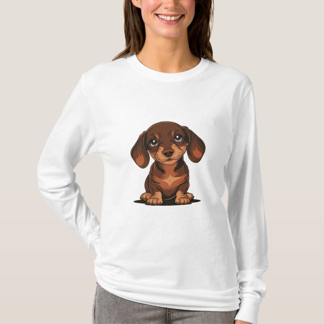 Camiseta básica de manga larga (Anverso)