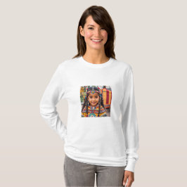 Camiseta básica de manga larga