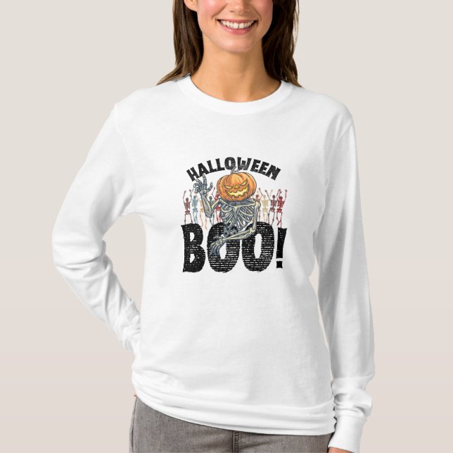 Camiseta básica de manga larga (Anverso)
