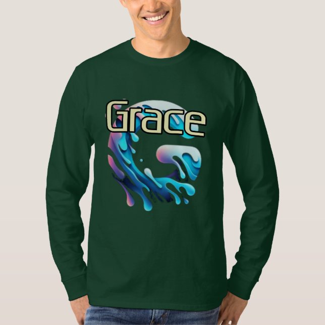 Camiseta básica de manga larga (Anverso)