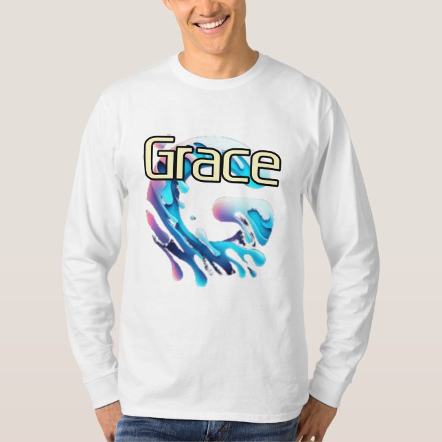 Camiseta básica de manga larga (Anverso)