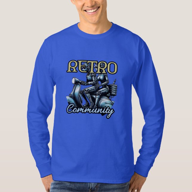Camiseta básica de manga larga (Anverso)