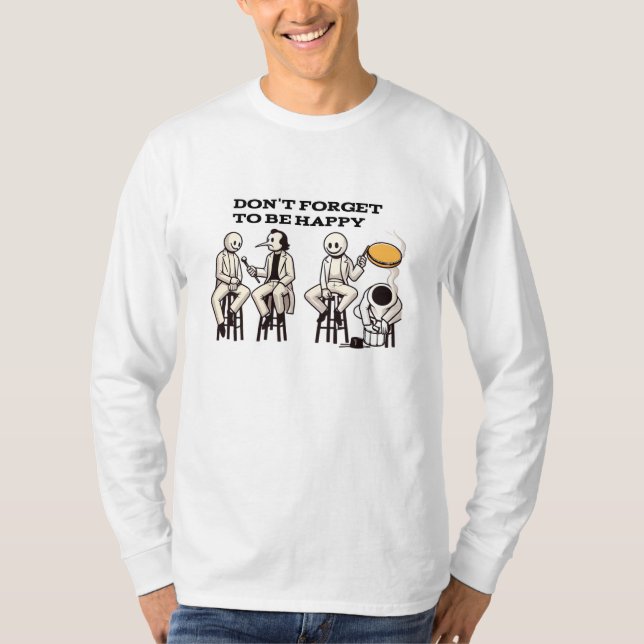 Camiseta básica de manga larga (Anverso)