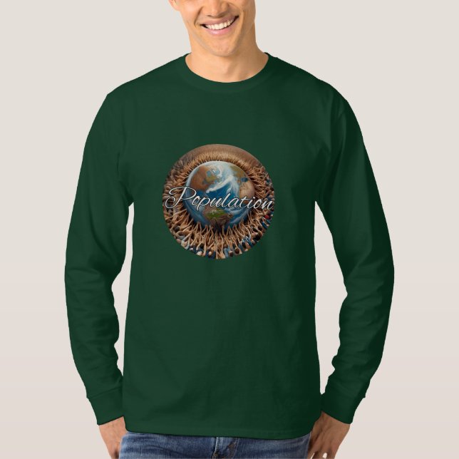 Camiseta básica de manga larga (Anverso)