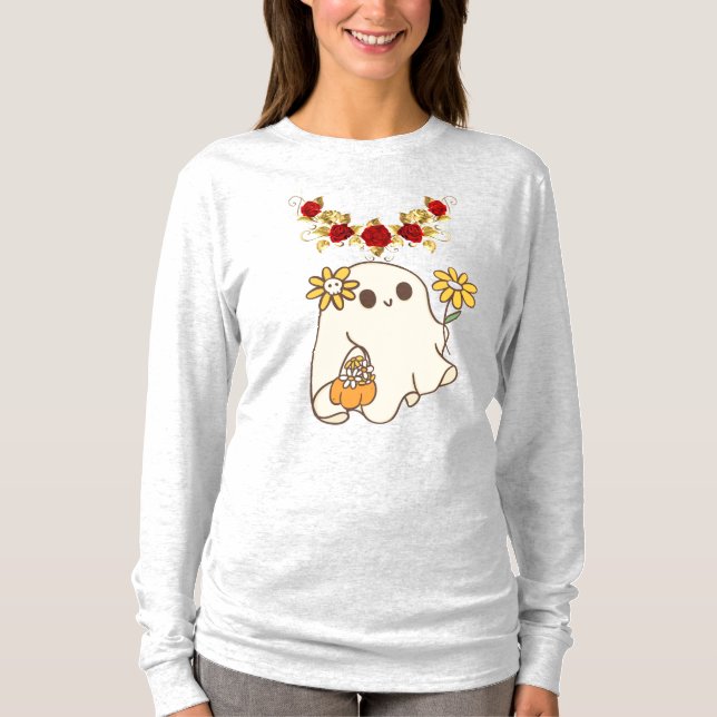 Camiseta básica de manga larga (Anverso)