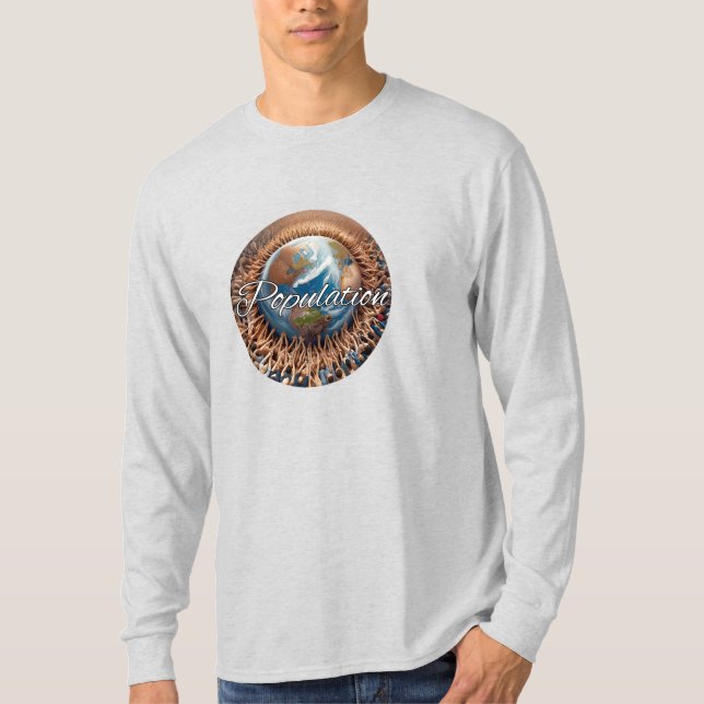 Camiseta básica de manga larga (Anverso)