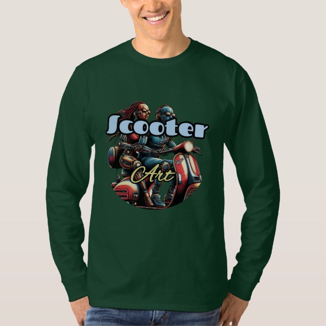 Camiseta básica de manga larga (Anverso)