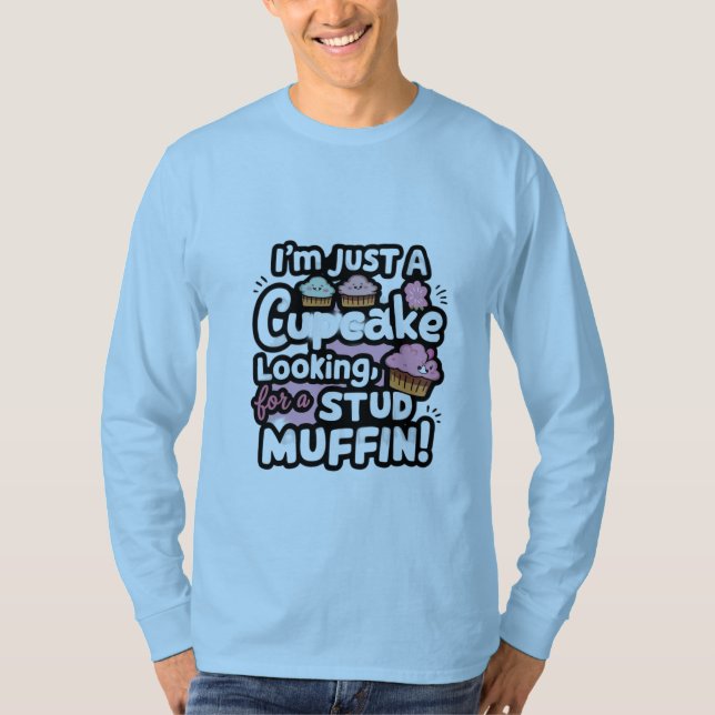 Camiseta básica de manga larga (Anverso)