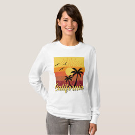Camiseta básica de manga larga de California Desig