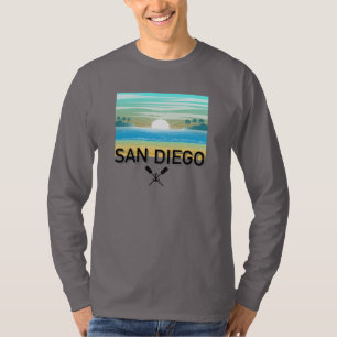 Camiseta básica de manga larga de San Diego