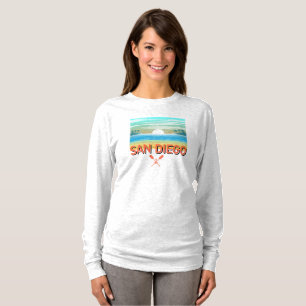 Camiseta básica de manga larga de San Diego