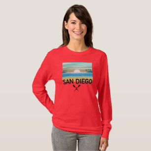 Camiseta básica de manga larga de San Diego Design