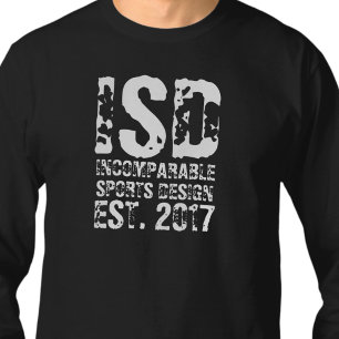 Camiseta básica de manga larga ISD Est 2017