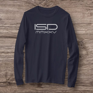 Camiseta básica de manga larga ISD MMXXV