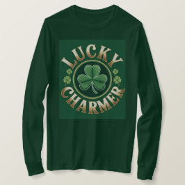 Camiseta básica de manga larga Lucky Charmer
