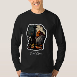 Camiseta básica de manga larga para hombre