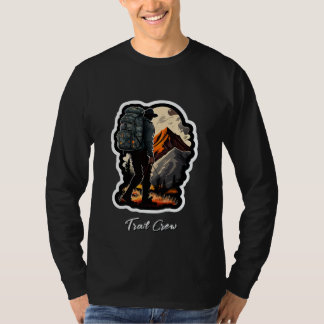 Camiseta básica de manga larga para hombre