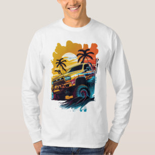 Camiseta básica de manga larga para los hombres de