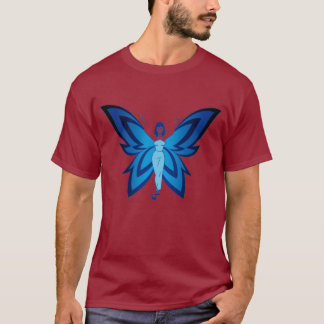 Camiseta básica de manga larga para mujer Blue Fae