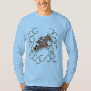 Camiseta básica de manga larga: reacción en cadena