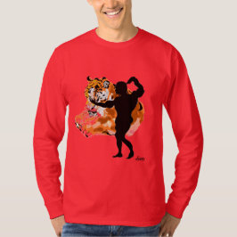 Camiseta básica de manga larga: Tigres dentro