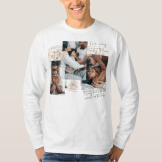 Camiseta básica de mangas largas