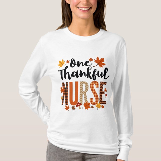 Camiseta básica de mangas largas para mujer (Anverso)