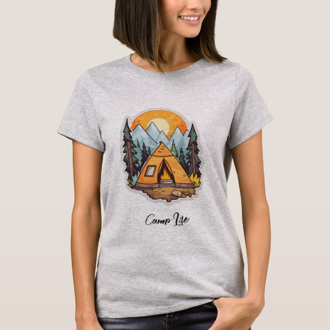 Camiseta básica de mujer (Anverso)
