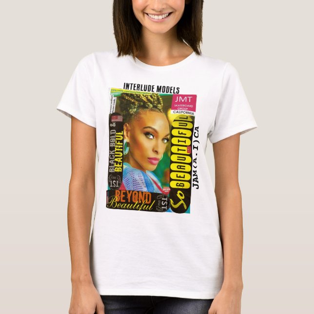 Camiseta básica de mujer INTERLUDE MODELS (Anverso)